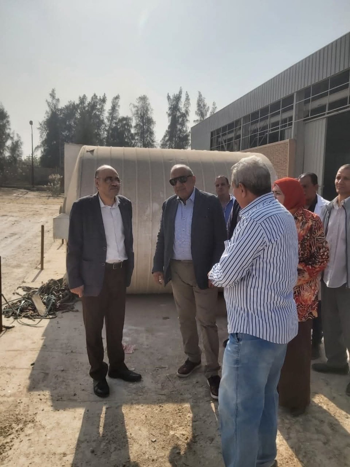 وزير الكهرباء والطاقة المتجددة يتفقد مجمع الوحدات التكنولوجية التابع لهيئة المواد النووية بمنطقة أنشاص