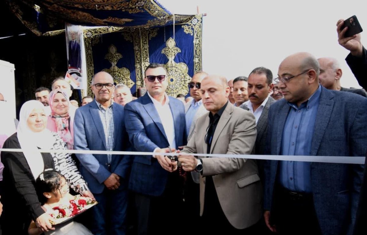 وزير الإسكان ومحافظ كفر الشيخ يفتتحان محطة مياة شرب دقميرة بطاقة ١٠ آلاف م٣ يوميًا