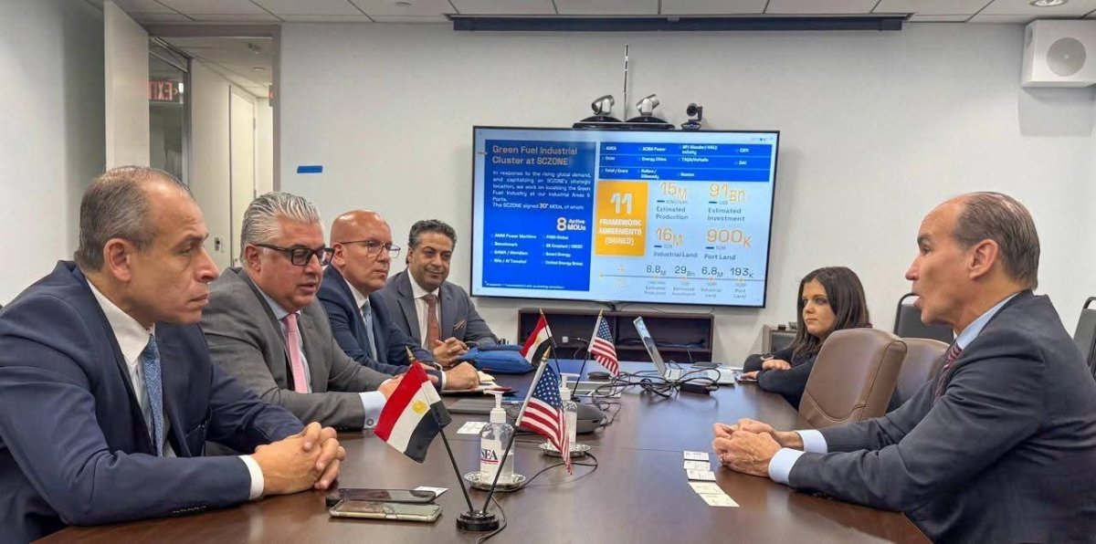 رئيس اقتصادية قناة السويس يعقد سلسلة لقاءات مع قيادات شركات التكنولوجيا والطاقة والبنية التحتية الأمريكية