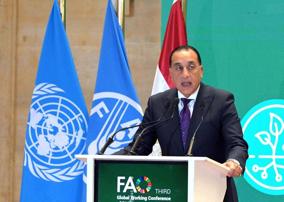  رئيس الوزراء: مصر تؤكد التزامها الكامل بتعزيز التعاون مع منظمة "الفاو"