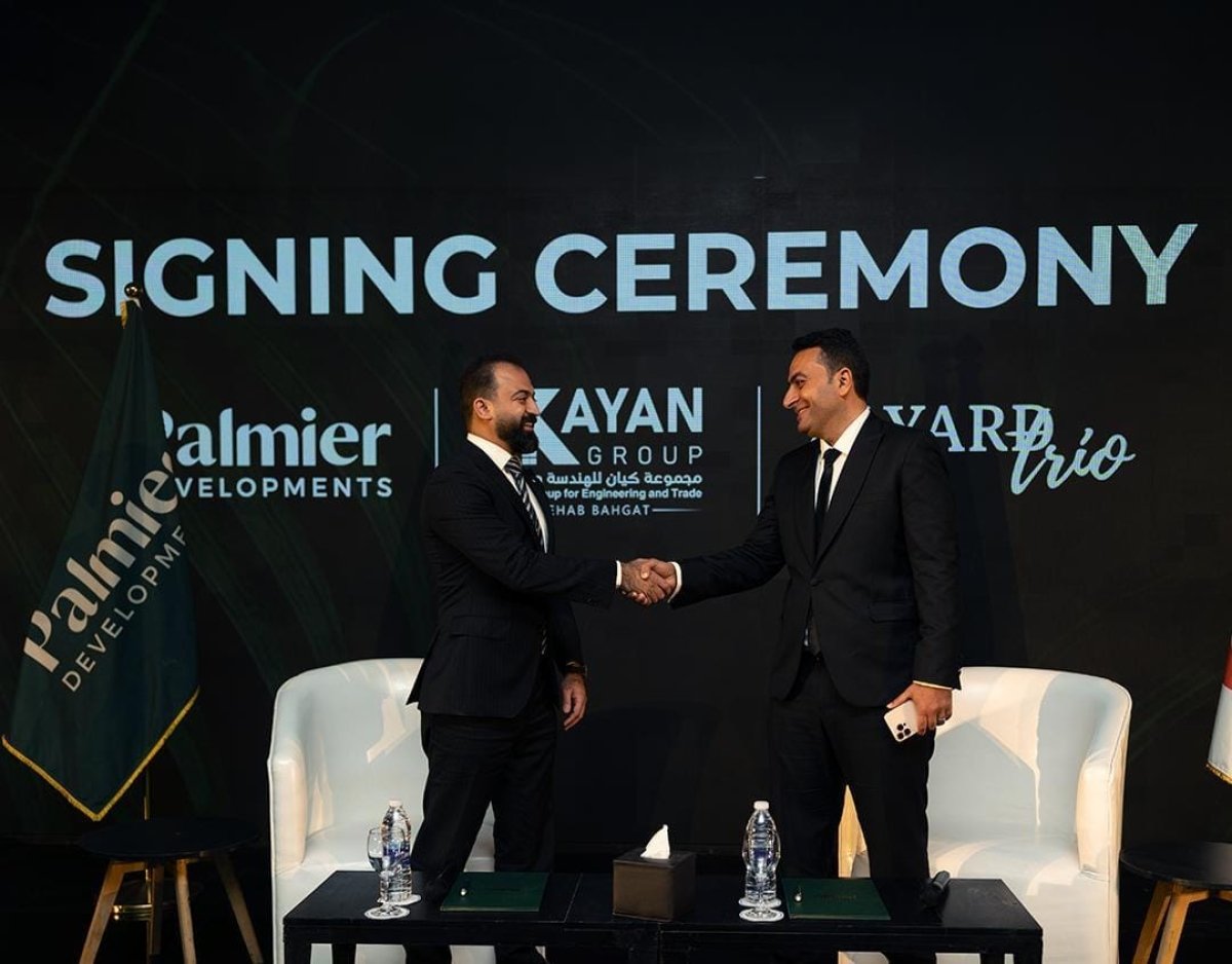 بعد تسليم villa.. Palmier Developments تتعاقد مع Kayan لتسريع تنفيذ Zayard Trio  Palmier  وKayan تتعاقدان لتنفيذ Zayard Trio وتسريع وتيرة التسليم نهاية 2026