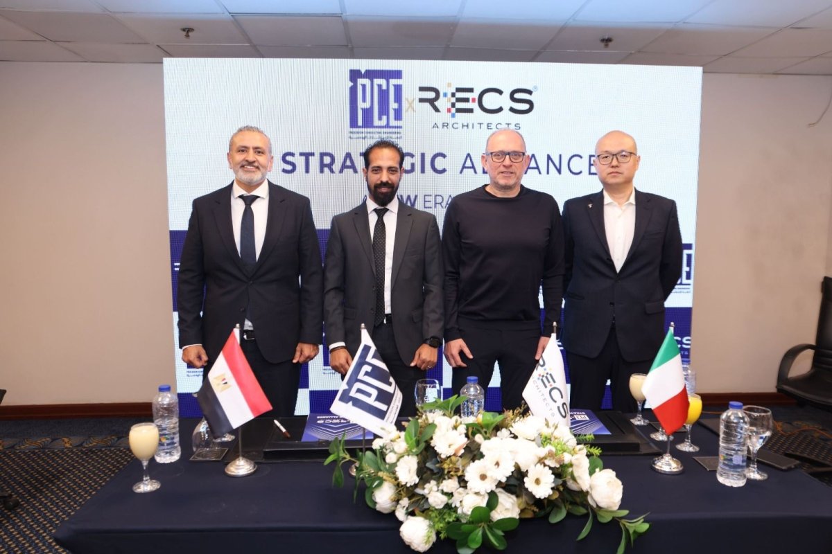 تحالف مصري إيطالي بين &laquo;PCE&raquo; وRecs Architects  يستهدف الأبراج والفنادق والمشروعات العقارية الكبرى في مصر وأسواق الخليج
