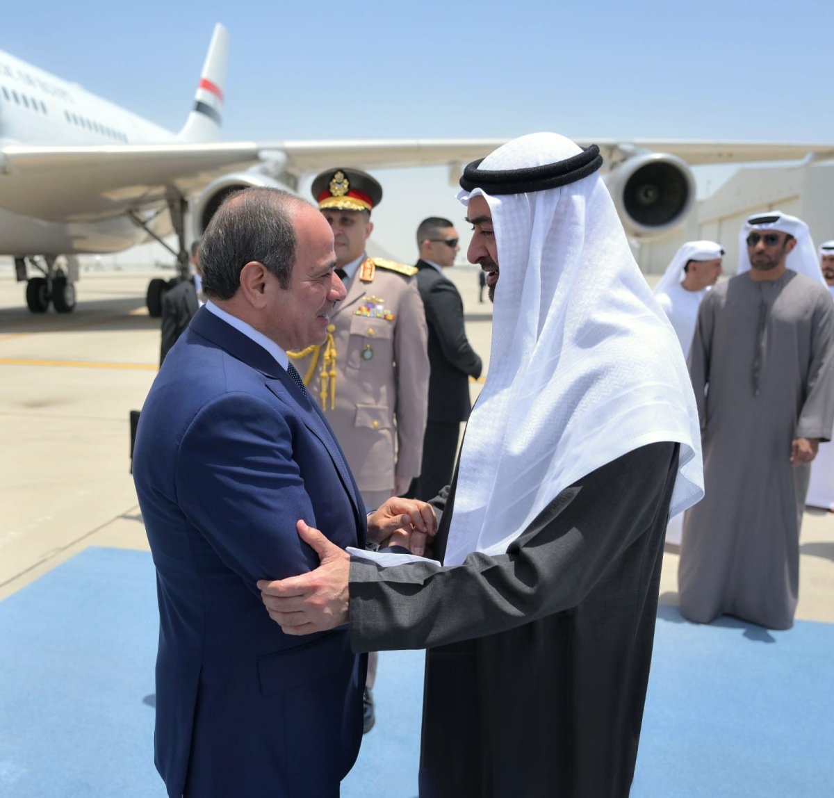 الرئيس السيسي يزور الإمارات ويلتقي الشيخ محمد بن زايد
