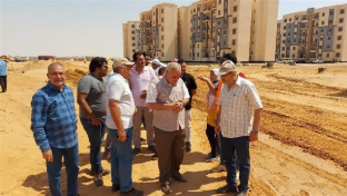 "الإسكان" تتفقد الأعمال بـ "سكن لكل المصريين" في حدائق العاصمة