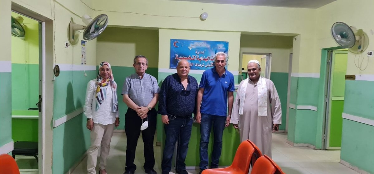 النائب عمرو السنباطي يقوم بزيارة تفقدية لمستشفى الهجانة للتعرف على احتياجاتها