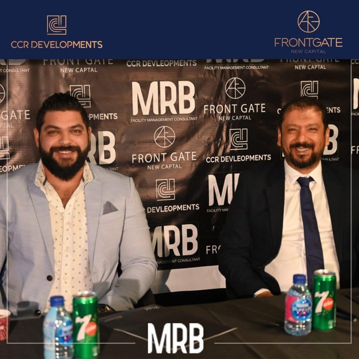 شركة " CCR Developments" تتعاقد مع “MRB” لإدارة مشروع "فرونت جيت" بالعاصمة الإدارية 