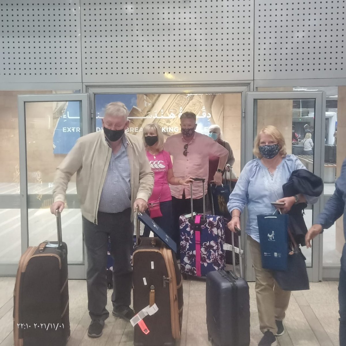 بعد توقف عامين  وصول أولي رحلات مصرللطيران من لندن الي الاقصر  