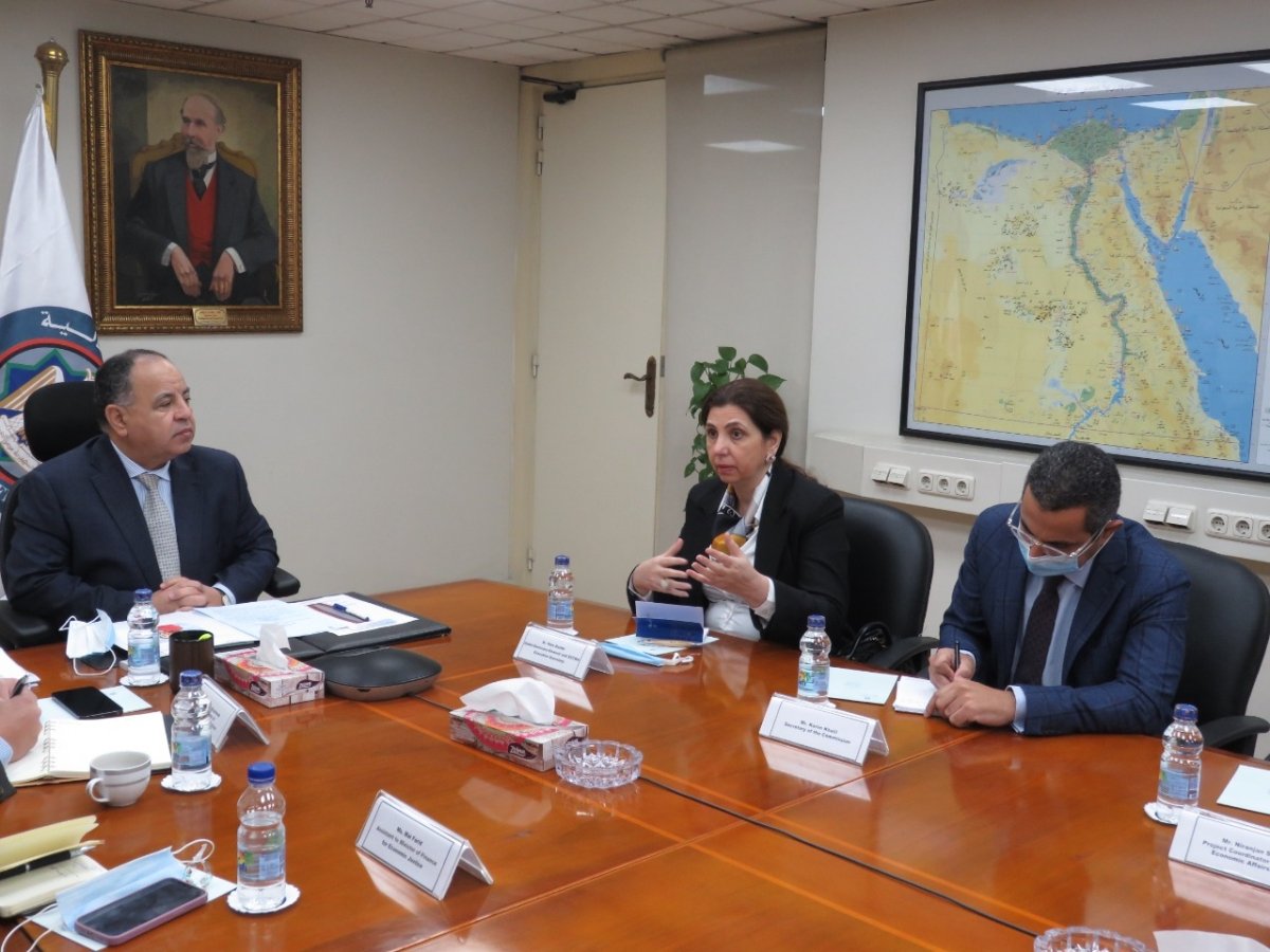 وزير المالية.. في لقائه مع وكيلة الأمين العام للأمم المتحدة.. الأمينة التنفيذية لـ «الإسكوا»: الدولة حريصة على تحقيق أهداف التنمية الشاملة والمستدامة.. لتحسين معيشة المواطنين 