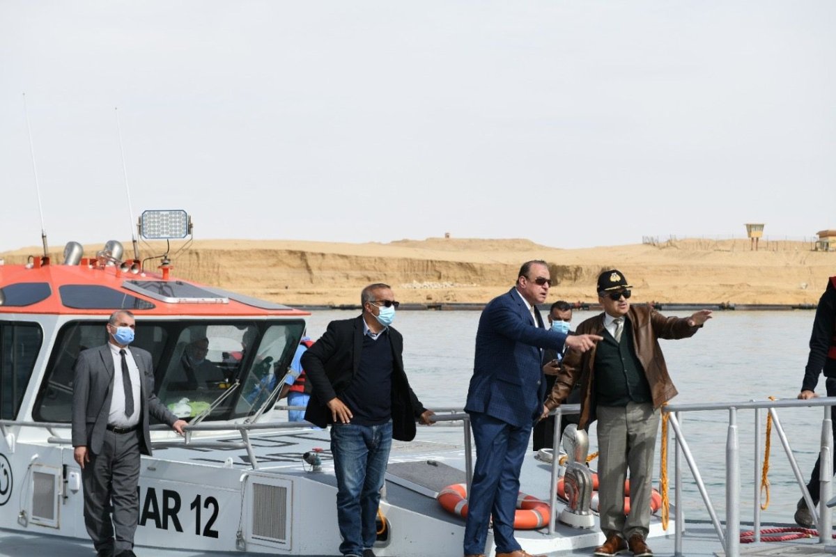 الفريق أسامة ربيع يتابع مستجدات مشروع تطوير القطاع الجنوبي