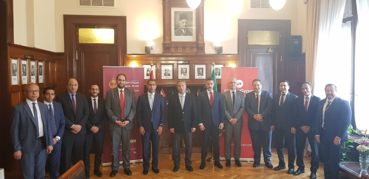 بنك مصر يوقع عقد شراكة استراتيجية مع موني جرام لتوفير خدمة استقبال تحويل الأموال لمصر من خلال شبكة فروعه