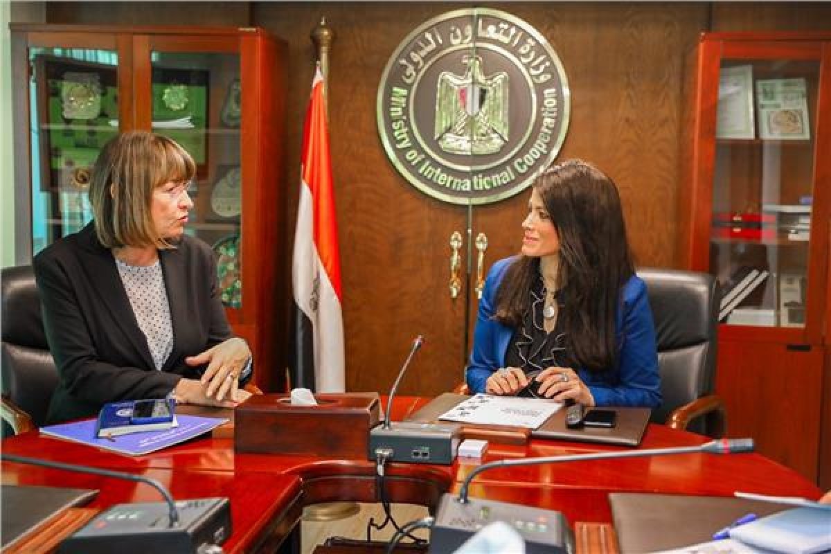 وزيرة التعاون الدولي تبحث انجازات مشروعات الشراكة مع الأمم المتحدة