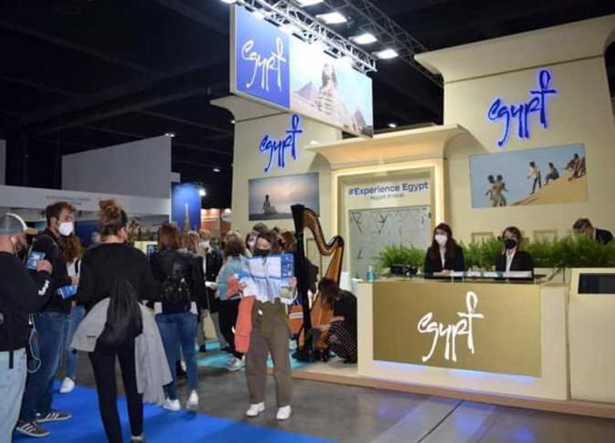 إقبال كبير على الجناح المصري من شركات السياحة العالمية بـ«معرض ميلانو»
