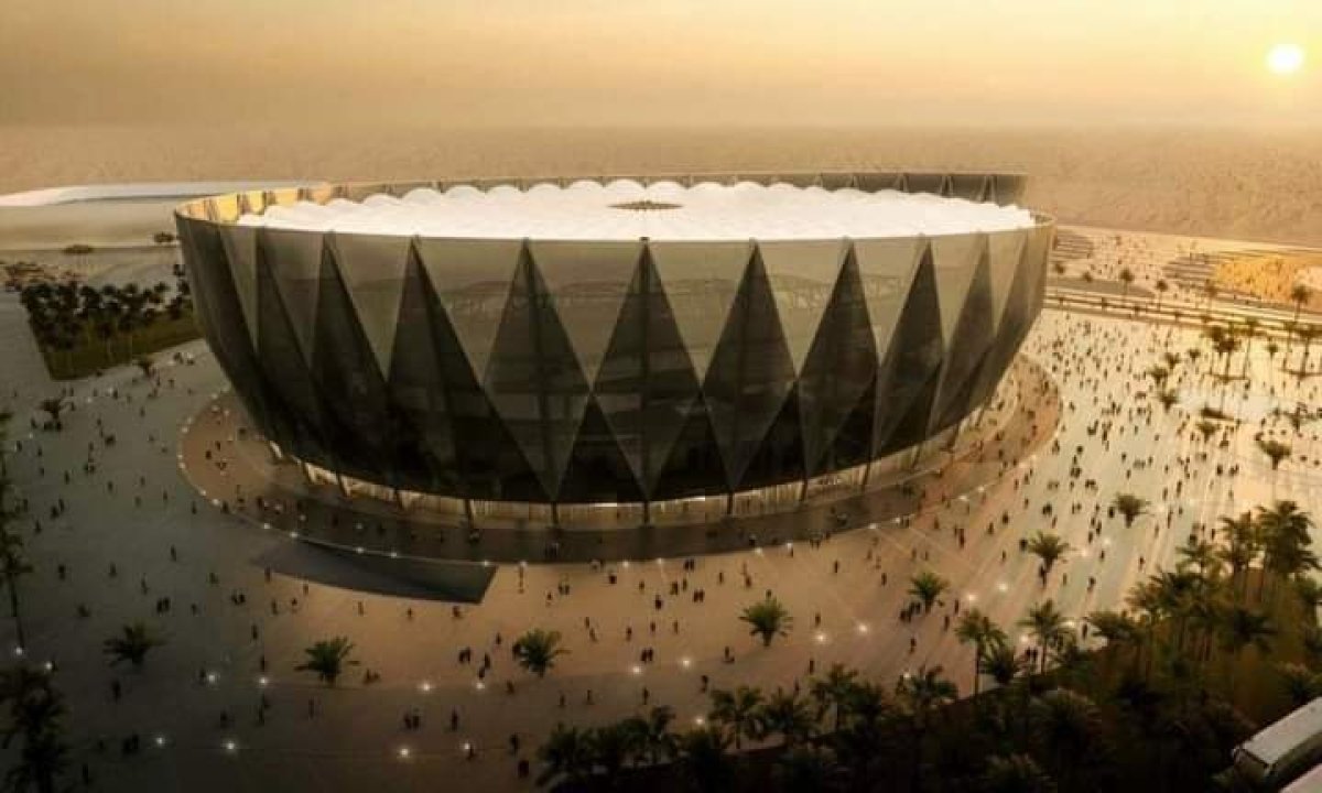 العاصمة الإدارية: إنجاز ٤٠% من أعمال التغطيات الخاصة بالاستاد الأولمبي بالمدينة