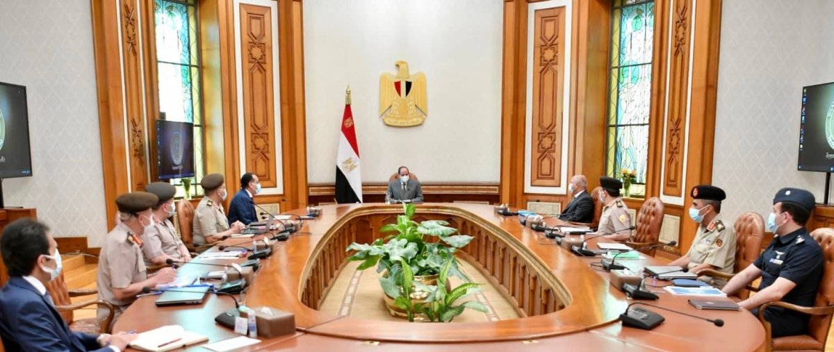 الرئيس السيسي يتابع تطورات الموقف التنفيذي لعدد من المشروعات القومية للإنتاج الزراعي