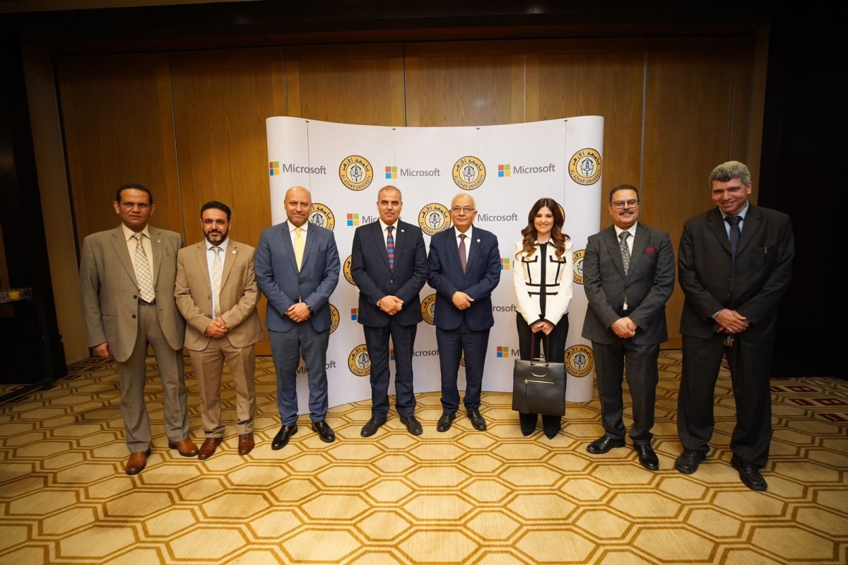 مايكروسوفت تطلق مشروع "الحرم الذكي" لجامعة الأزهر