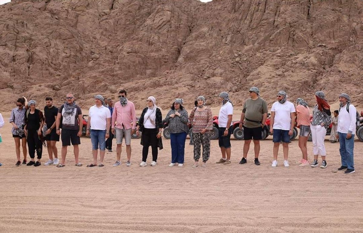 وفد الصربى يشيد بالإجراءات الأمنية والمناطق السياحية خلال زيارته لشرم الشيخ