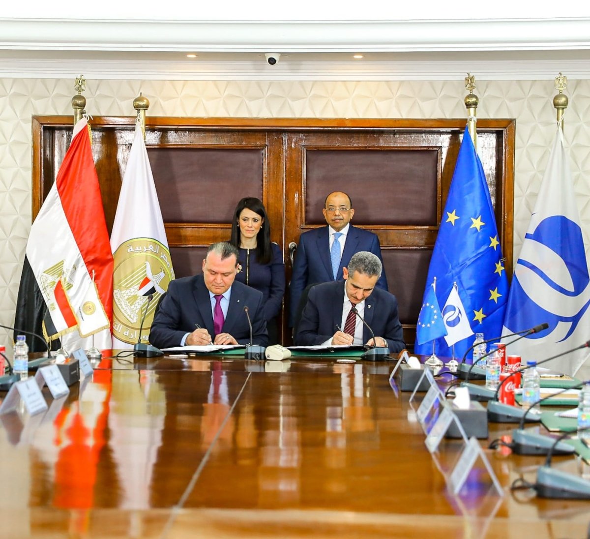 توقيع بروتوكولات مشروعات تطهير مصرف كيتشنر