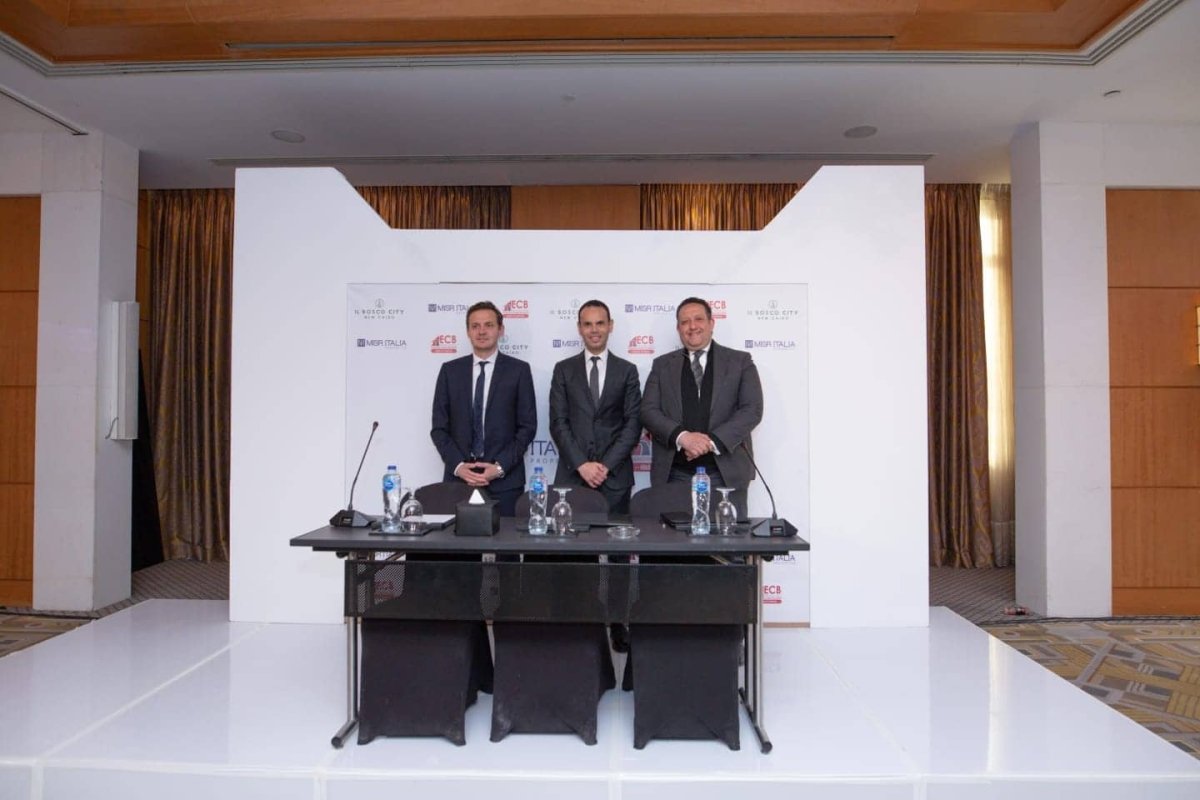 "بيت الخبرة الهندسي ECB للتصميمات" يتعاقد مع "مصر إيطاليا العقارية" للإشراف على تنفيذ مشروع " IL Bosco City" بمستقبل سيتى في القاهرة الجديدة