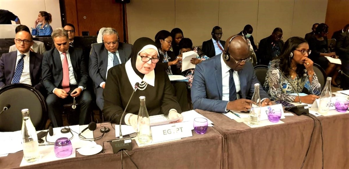 نيفين جامع تشارك في فعاليات الاجتماع الوزاري لوزراء التجارة الأفارقة