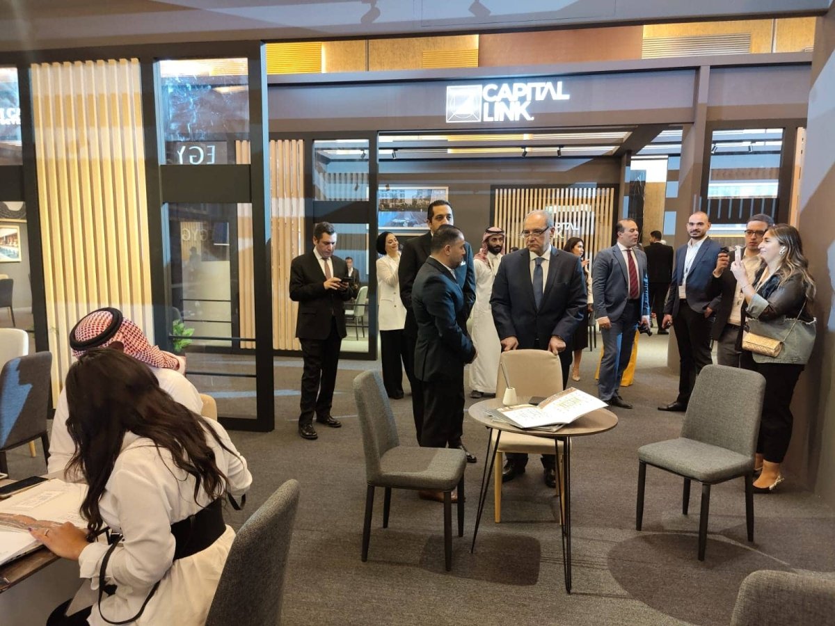 "كابيتال لينك للتطوير" تشارك في معرض "عقارات النيل" بالمملكة  السعودية ضمن خطتها لزيادة قاعدة عملائها بالخارج 