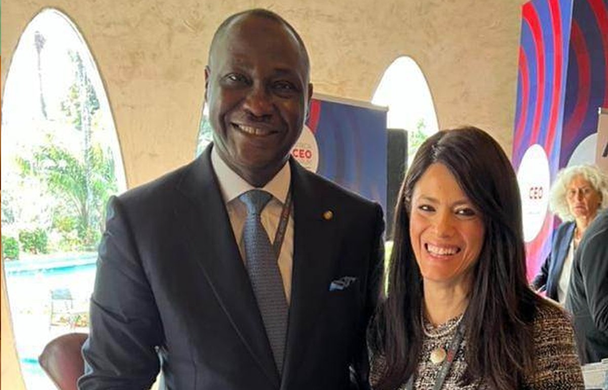 وزيرة التعاون الدولي تلتقي الرئيس التنفيذي لمؤسسة التمويل الأفريقية