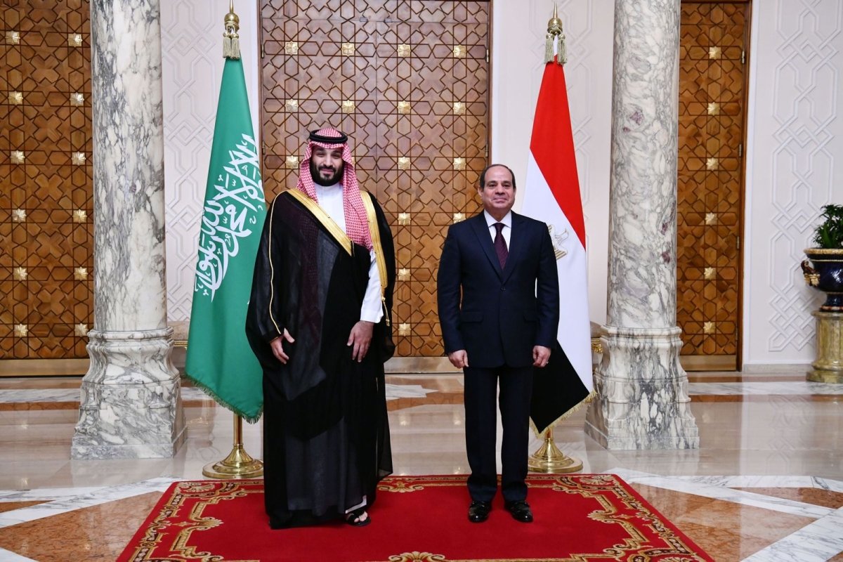 نص البيان المشترك عقب زيارة ولي العهد السعودي ولقائه الرئيس السيسي