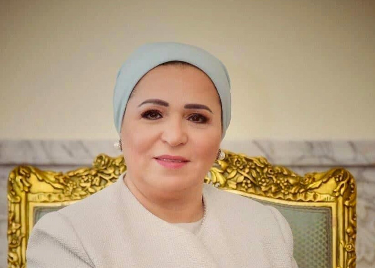 قرينة الرئيس توجه التحية لإرادة الشعب المصري في ذكرى ثورة يونيو المجيدة