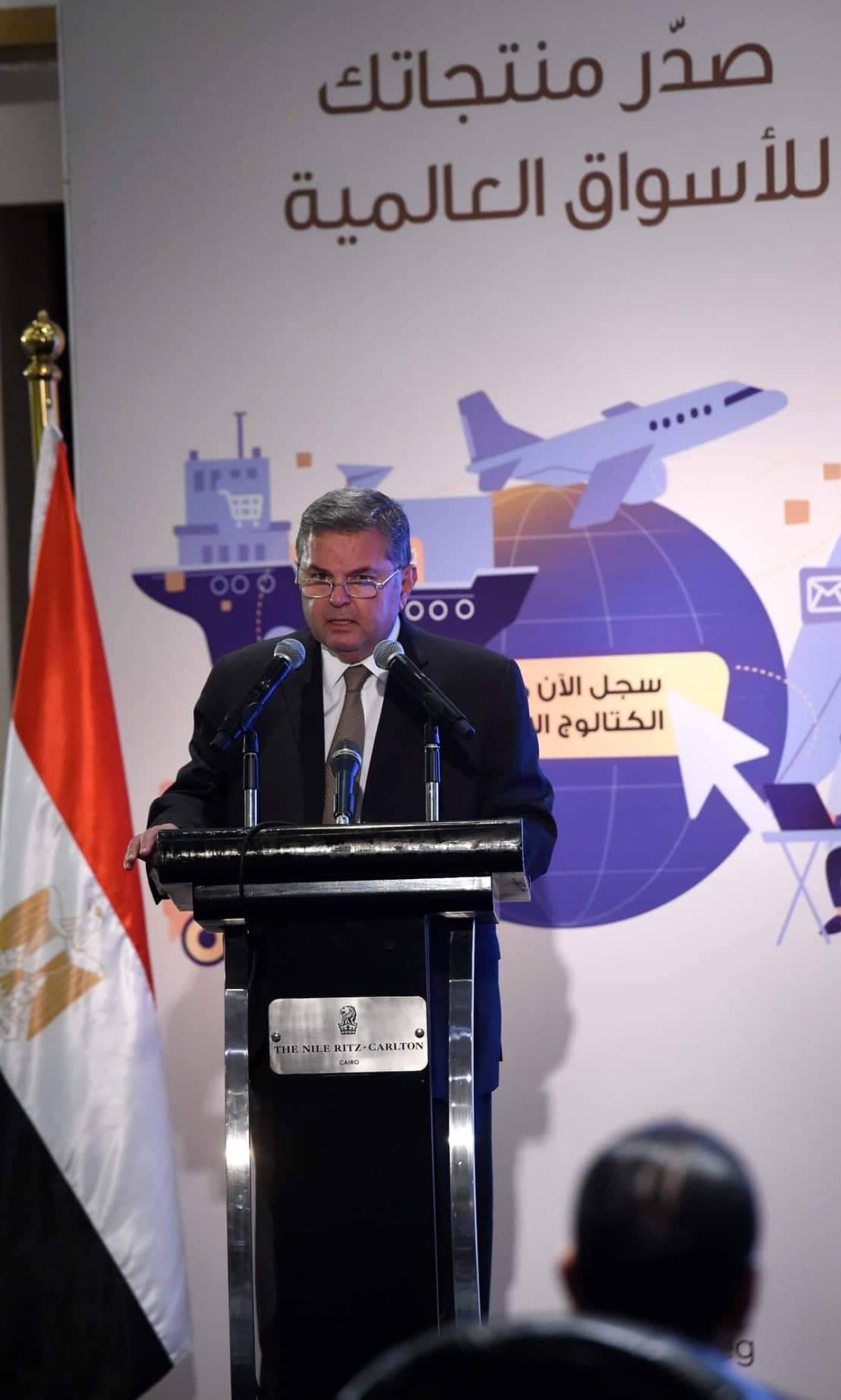 خلال احتفالية شركة "جسور" لافتتاح 6 أفرع.. هشام توفيق: التسويق والترويج وحزمة متكاملة من الخدمات اللوجستية للمصنعين المصريين