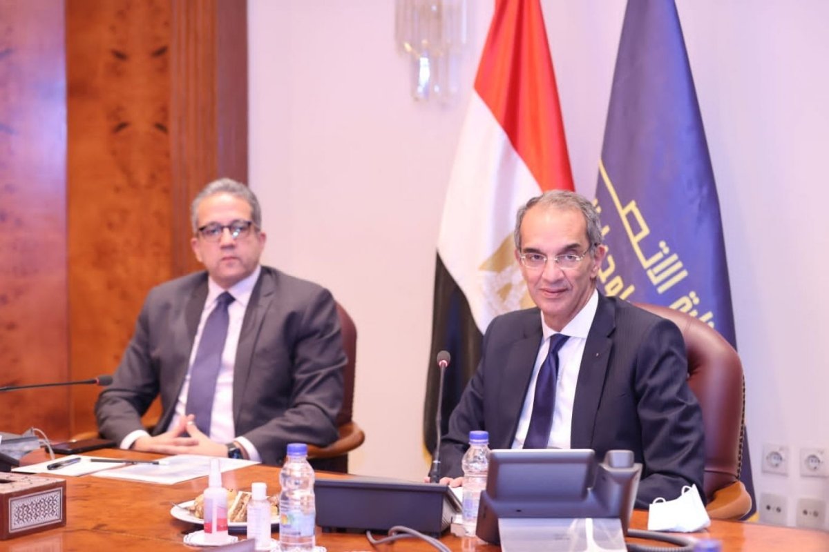 وزيرا السياحة والاتصالات يتابعان موقف رفع كفاءة سرعات خدمة الإنترنت