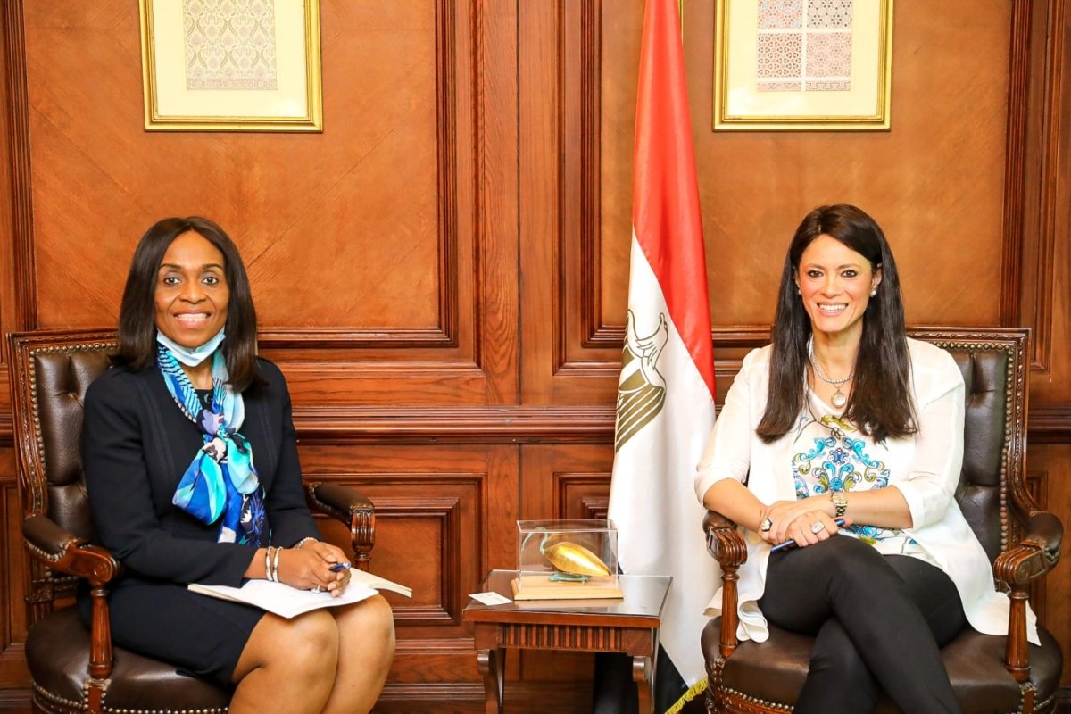 المشاط تلتقي نائب رئيس البنك الإفريقي للتصدير والاستيراد