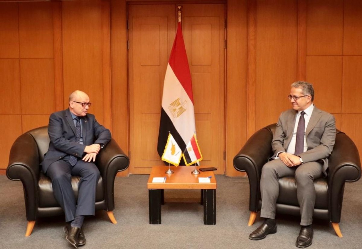 وزير السياحة يستقبل سفير قبرص بالقاهرة قبيل انتهاء فترة توليه مهام منصبه كسفير لبلاده في القاهرة