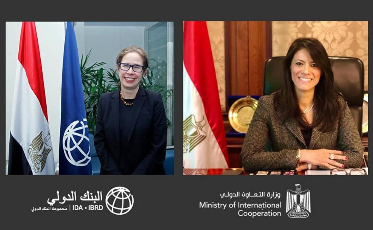 وزيرة التعاون الدولي تبحث مع البنك الدولي تضمين ملاحظات الجهات الوطنية في تقرير المناخ والتنمية CCDR