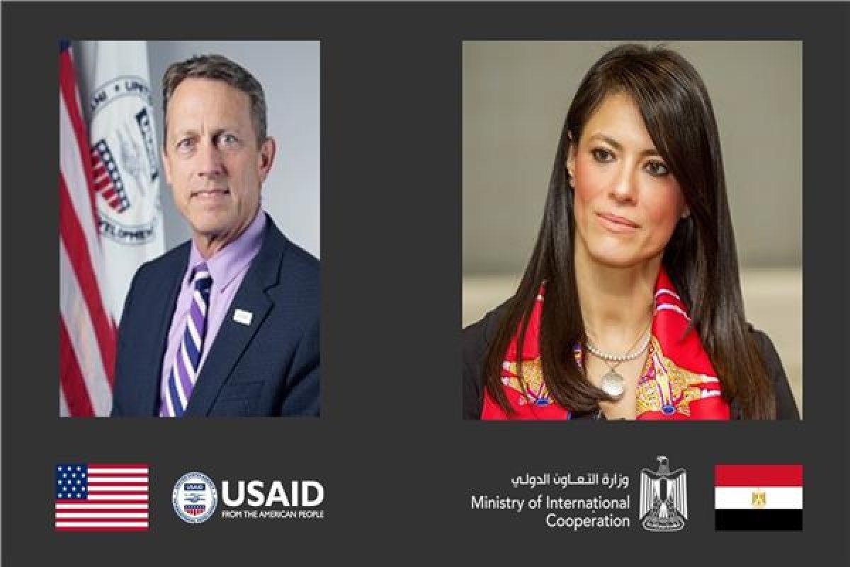 وزيرة التعاون الدولي تبحث مع الوكالة الامريكية للتنمية الشراكات المستقبلية