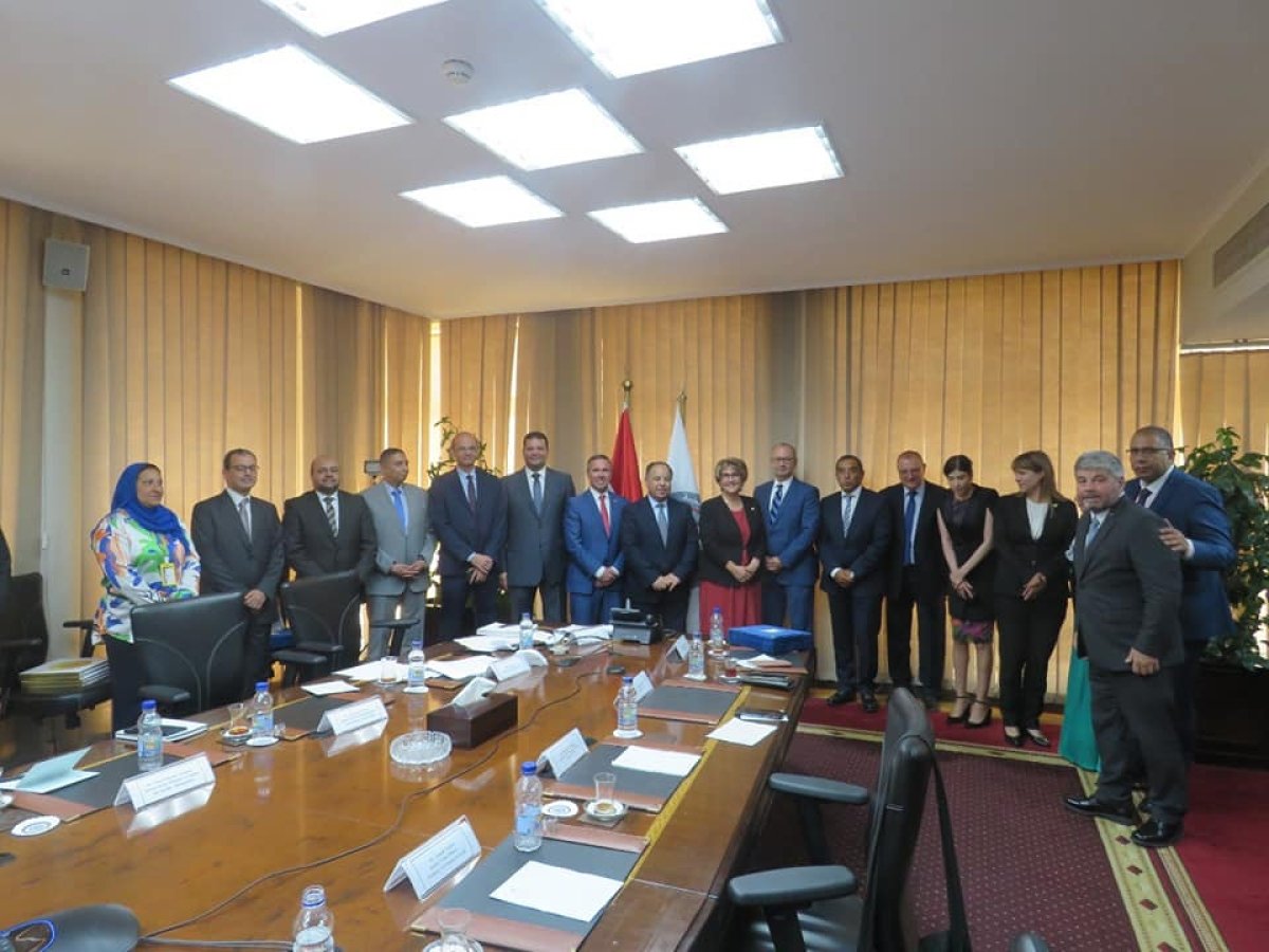 وزير المالية خلال لقائه مع وفد كندى: نستهدف توطين الخبرات العالمية فى مجال سك العملة