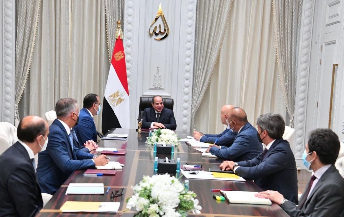 الرئيس السيسي يستقبل الرئيس التنفيذي لـ إيني الإيطالية للبترول