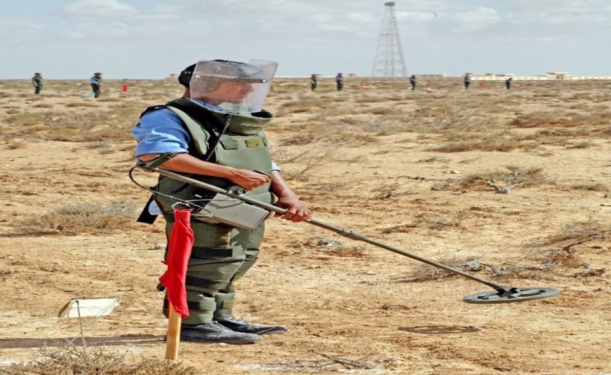 عاجل: القوات المسلحة تواصل جهودها فى مجال إزالة مخلفات الحرب العالمية الثانية بالصحراء الغربية