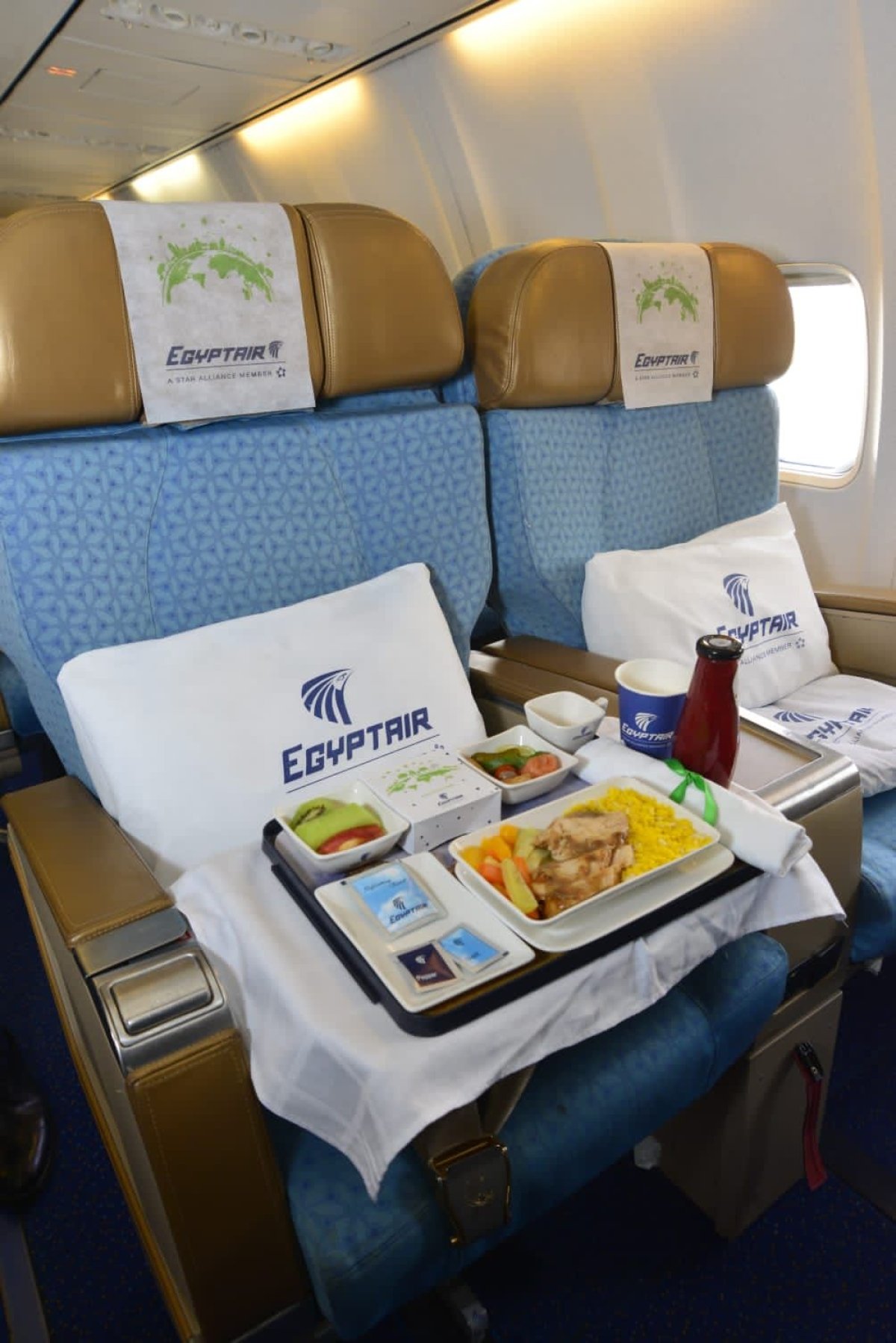 مصر للطيران تسير رحلة جديدة بخدمات صديقة للبيئة