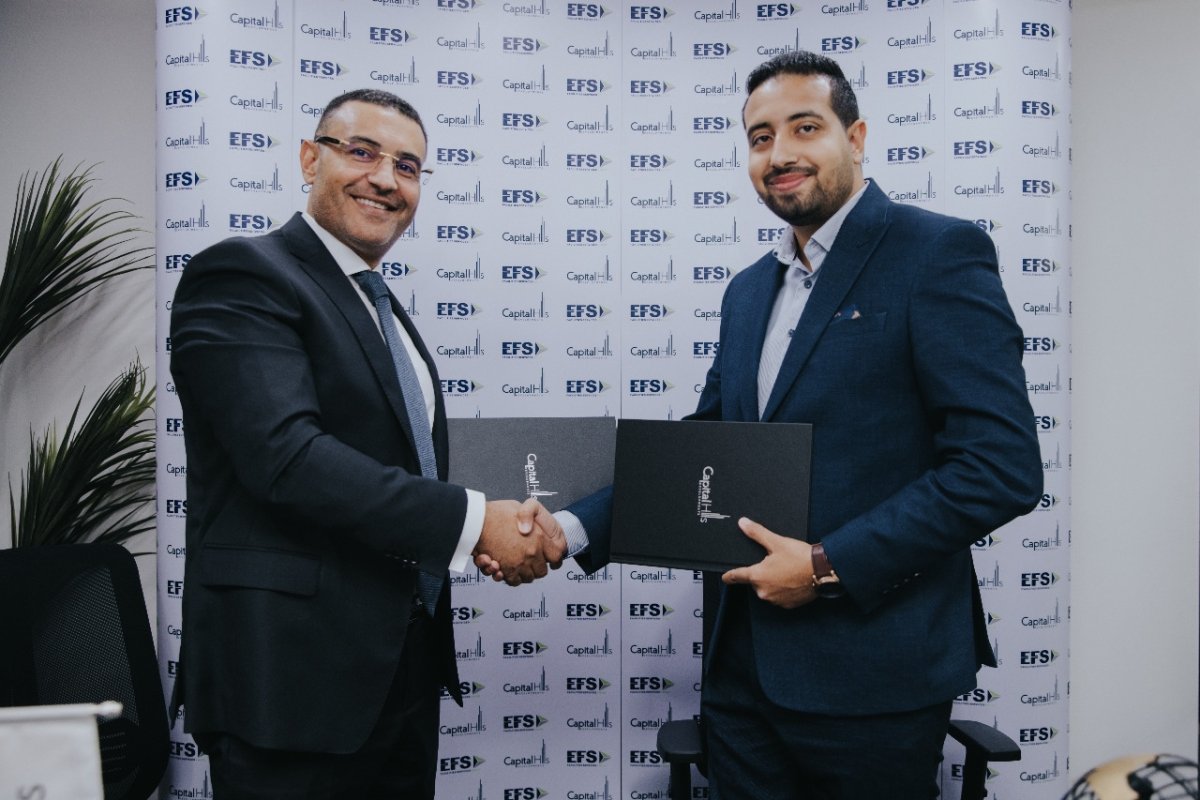 شركة "كابيتال هيلز للتطوير العقاري" تتعاقد مع "EFS مصر" لإدارة وتشغيل مشروعاتها بالعاصمة الإدارية الجديدة 
