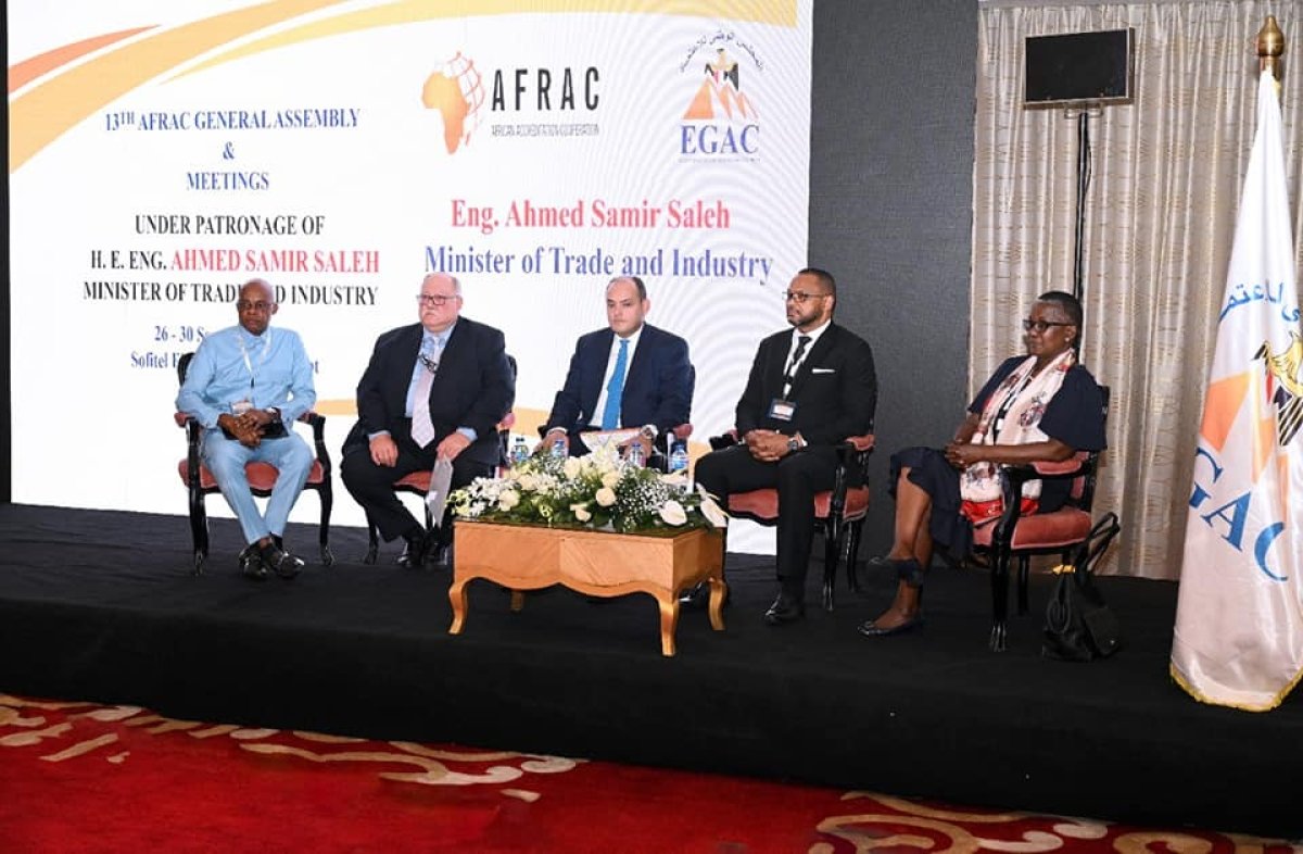 وزير التجارة والصناعة يفتتح أعمال اجتماعات الجمعية العمومية للمنظمة الإفريقية للاعتماد بالقاهرة