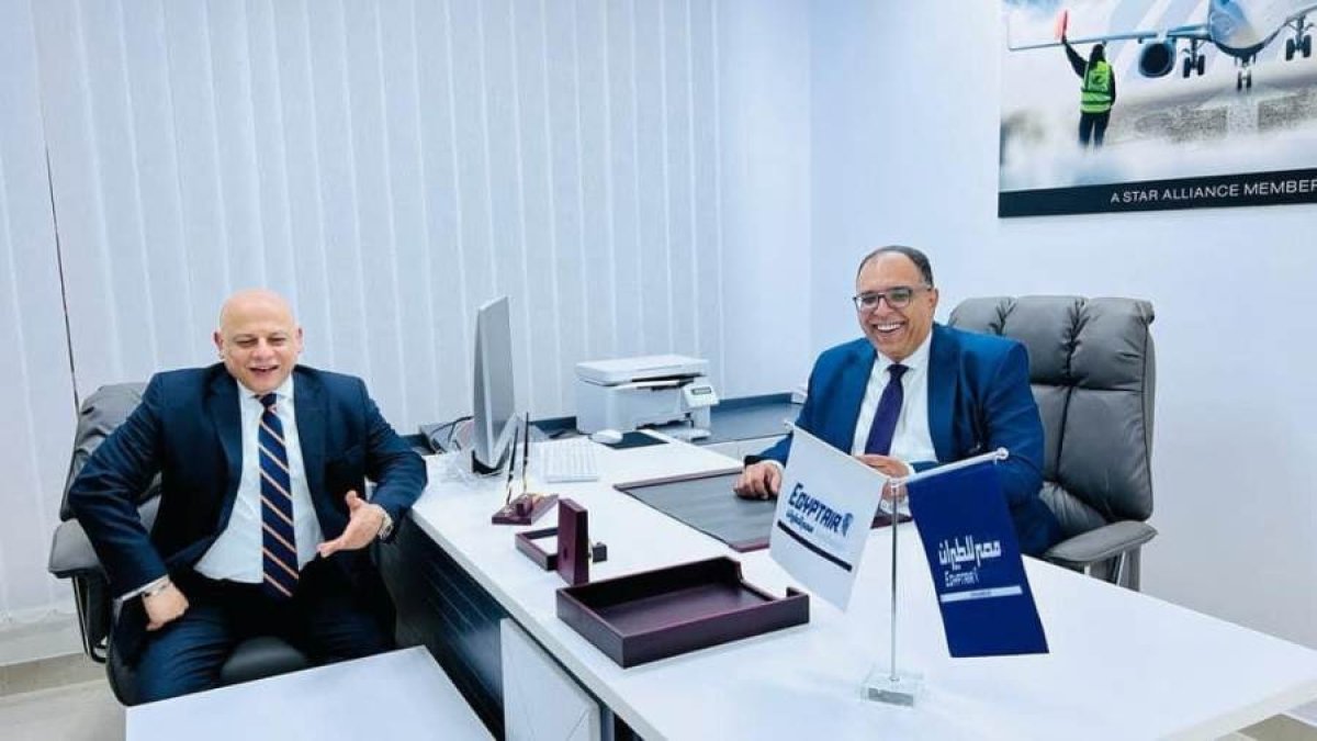 "مصر للطيران" تعيد افتتاح مكتبها بالعاصمة الليبية طرابلس بعد 8 سنوات من الإغلاق