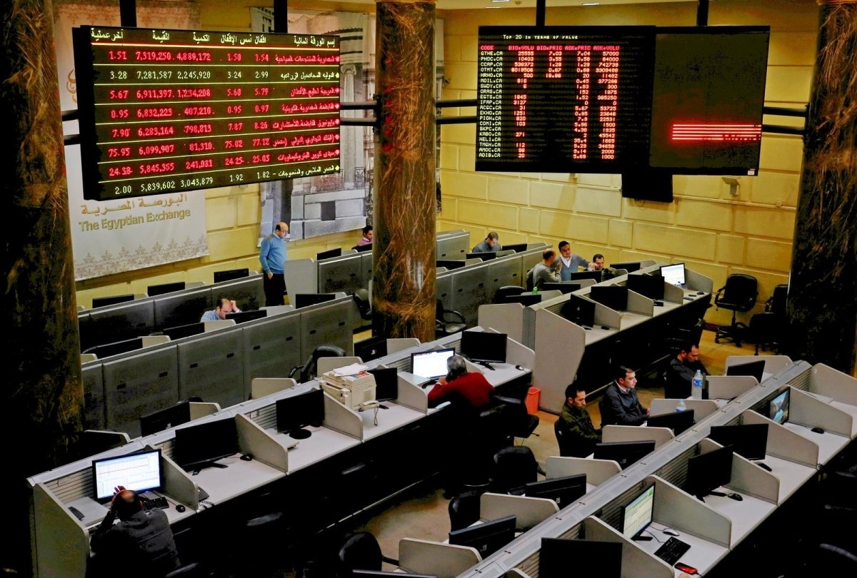 البورصة تخسر 3 مليارات جنيه بختام تعاملات الأحد