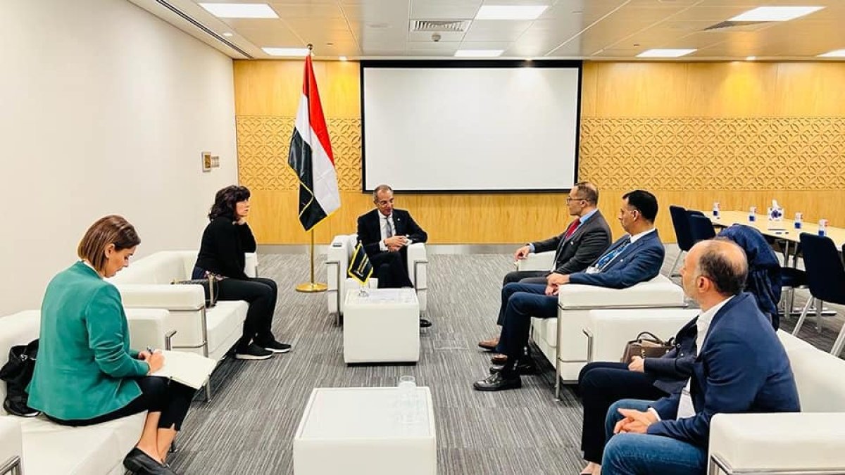 عمرو طلعت يجرى مباحثات مع كبرى الشركات العالمية المتخصصة فى مجالات الاتصالات وتكنولوجيا المعلومات