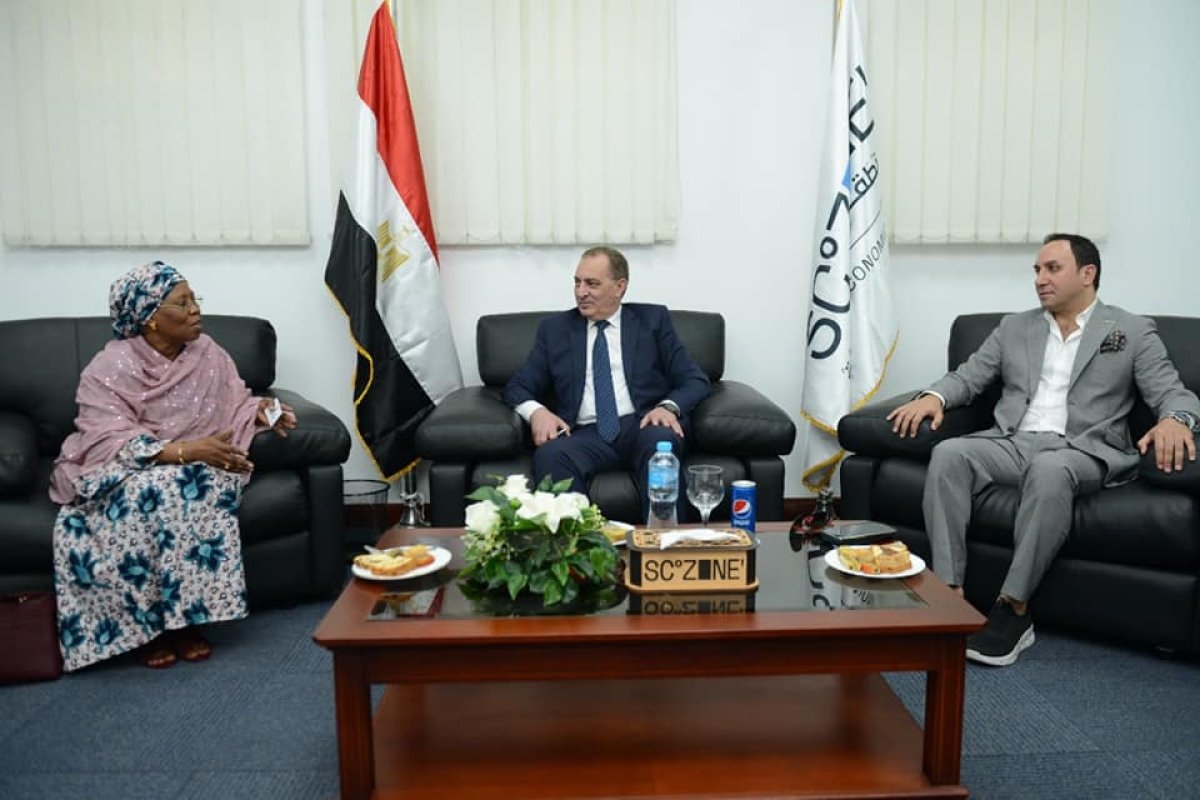 اقتصادية قناة السويس تستقبل وفد رجال الأعمال المصريين الأفارقة