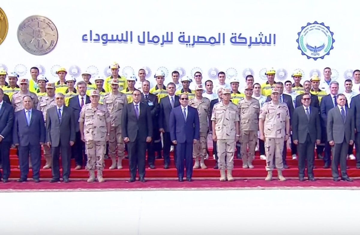 بث مباشر.. الرئيس السيسي يفتتح مجمع مصانع تركيز وفصل المعادن الاقتصادية