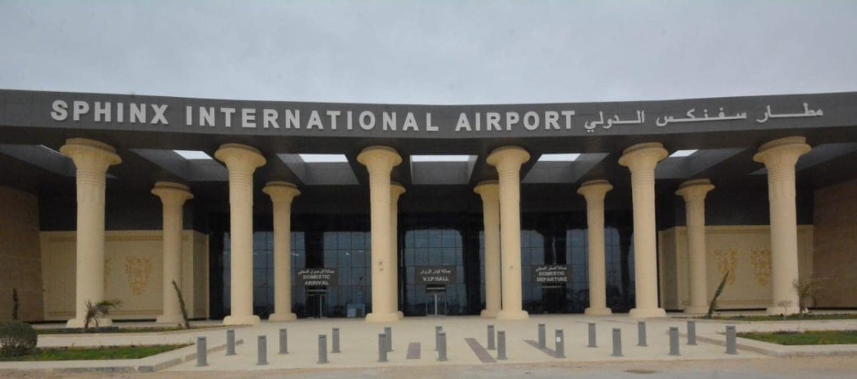 للربط بين المدن السياحية والمناطق الأثرية.. مطار سفنكس يستقبل أولى الرحلات فى الأول من نوفمبر المقبل 