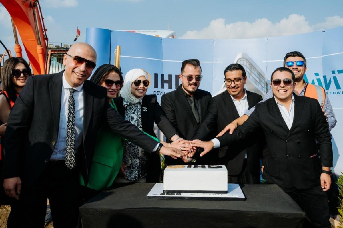 "IHD" تضع حجر الاساس لمشروعها VIVIDBUSINSSS TOWER