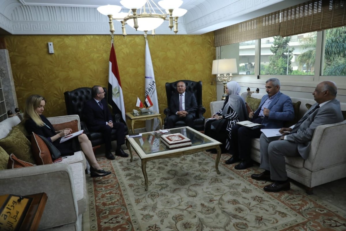 وزير النقل يبحث مع السفير التشيكي بالقاهرة التعاون في مجال إعادة تأهيل ورفع كفاءة جرارات السكك الحديدية