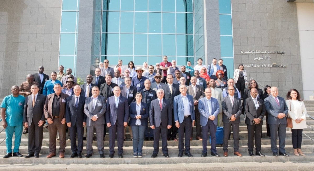 اقتصادية قناة السويس تستقبل وفد  رؤساء اتحادات الصناعات من مختلف دول العالم