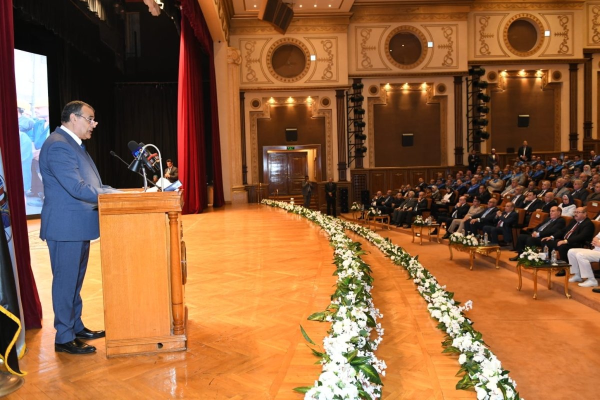 وزير الإنتاج الحربى  يشهد الإحتفال بعيد الإنتاج الحربى الـ 68 