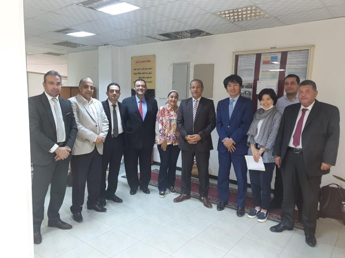 وفد جايكا اليابانية يتفقد آليات تقديم الخدمات غير المالية لأصحاب المشروعات الصغيرة في بني سويف
